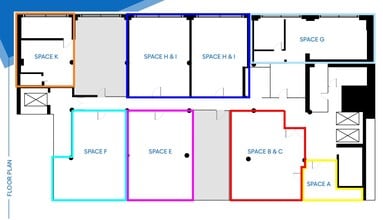 535-547 W 45th St, New York, NY à louer Plan d’étage– Image 1 sur 1