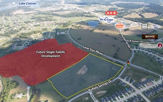 Plus de détails pour NEC Buffalo Springs Dr @ Lone Star Pkwy, Montgomery, TX - Terrain à vendre