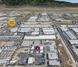 13185 Santa Ana Ave, Fontana, CA - Vue aérienne  vue de carte
