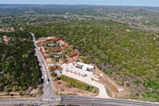 Plus de détails pour NE Corner of RM 2325 & Jacob's Well Rd, Wimberley, TX - Terrain à vendre