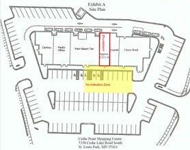 5330 Cedar Lake Rd, Saint Louis Park, MN à louer Plan de site– Image 1 sur 1