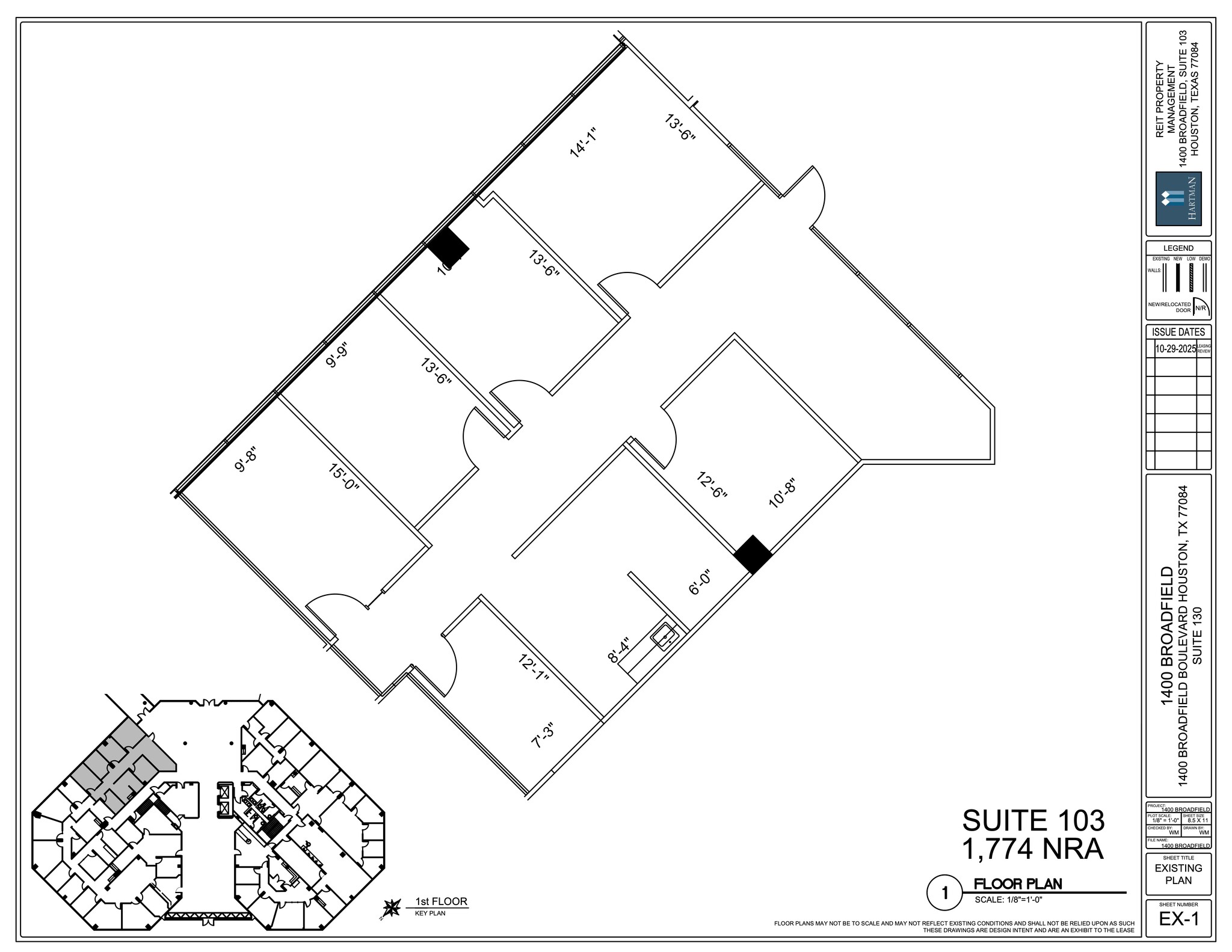 1400 Broadfield Blvd, Houston, TX à louer Plan de site– Image 1 sur 1