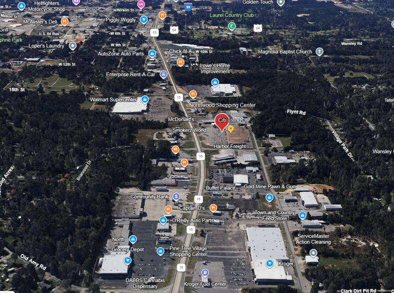 1904-1930 Highway 15, Laurel, MS à louer - Aérien – Image 2 sur 6