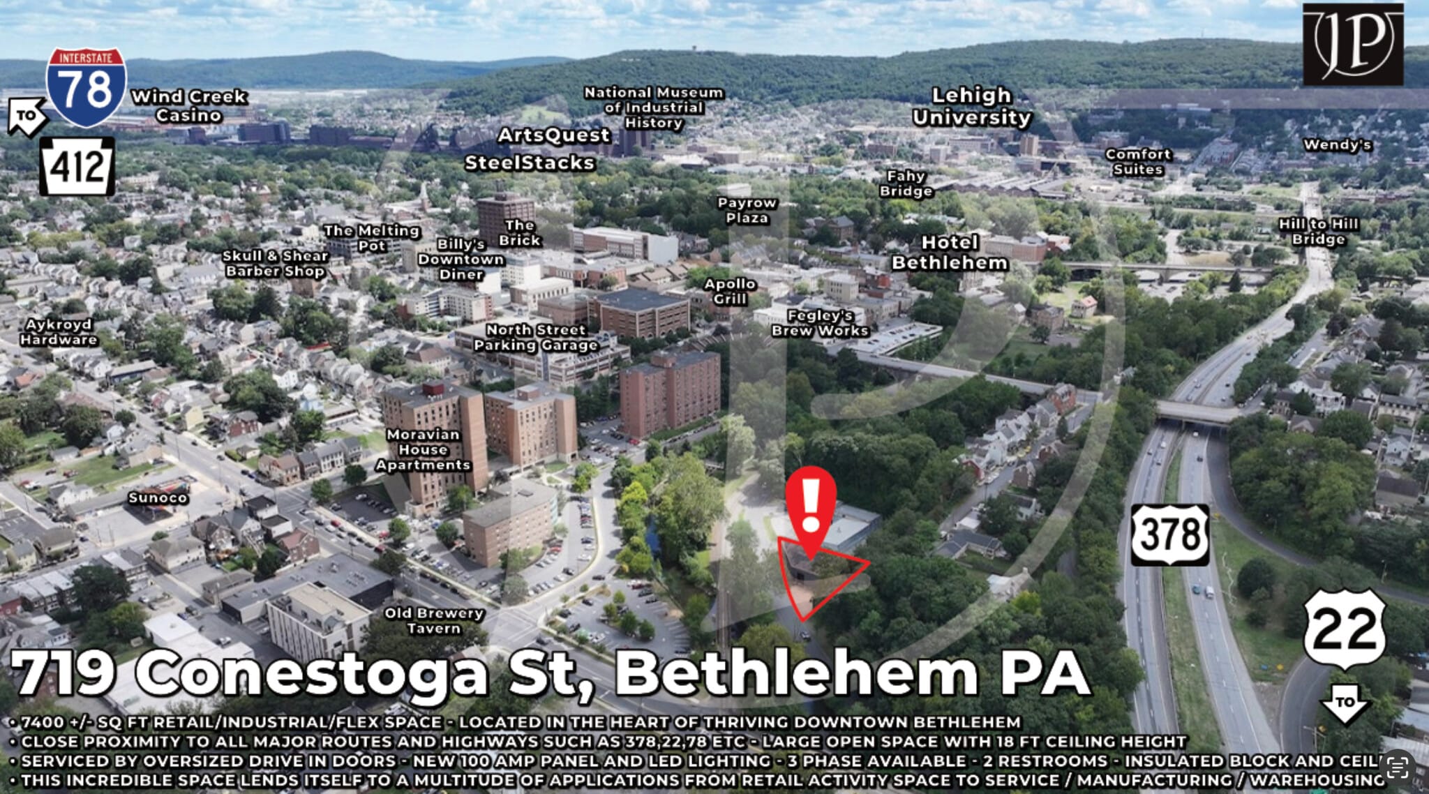 719 Conestoga St, Bethlehem, PA à louer Photo de l’immeuble– Image 1 sur 39
