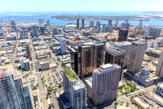 750 B St, San Diego, CA - Vue aérienne vue de carte