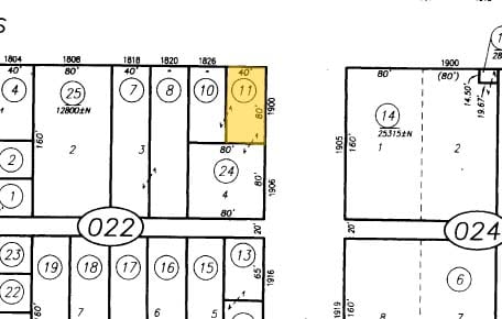 1900 19th St, Sacramento, CA à louer - Plan cadastral – Image 2 sur 4