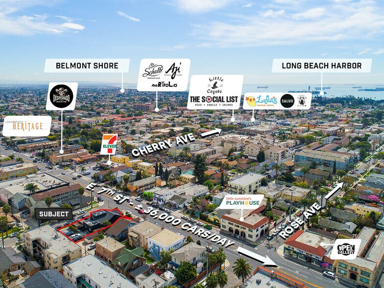 1837 E 7th St, Long Beach, CA à louer - Photo de l’immeuble – Image 2 sur 53