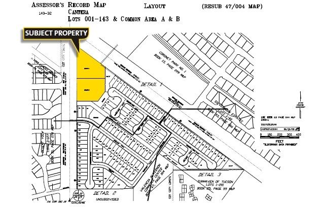 SE Benson Hwy & Alvernon Way, Tucson, AZ à vendre - Plan cadastral – Image 2 sur 2