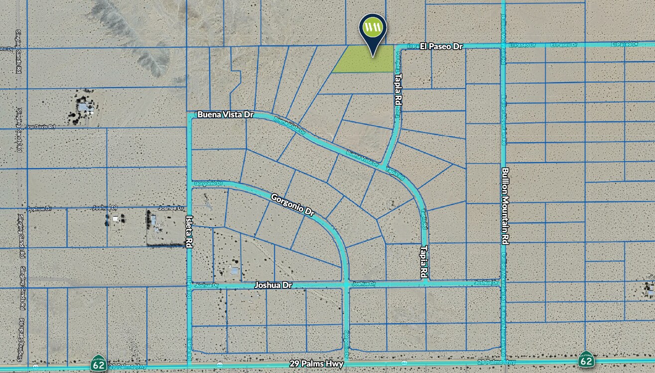 Tapia Road, Twentynine Palms, CA à vendre Photo principale– Image 1 sur 3