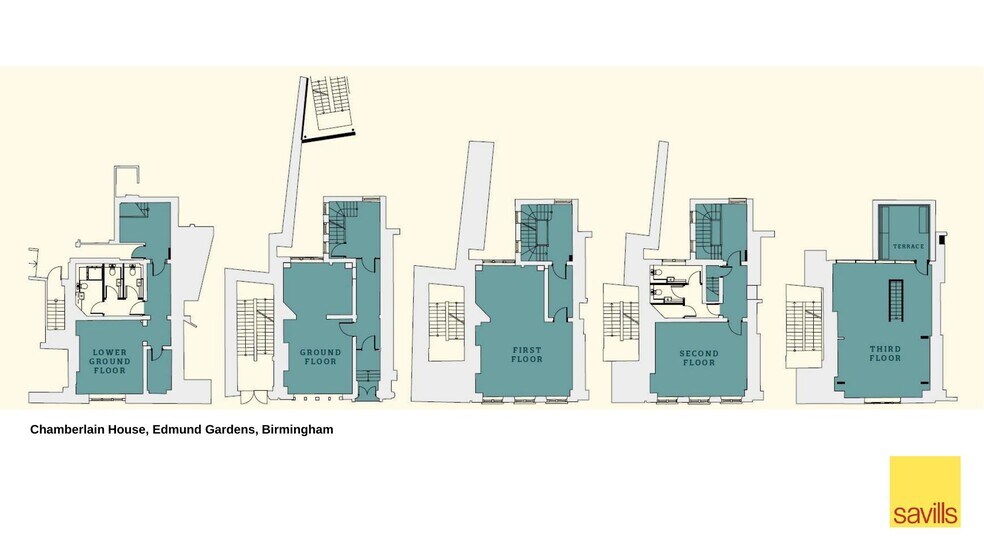 133 Edmund St, Birmingham à louer - Plan d’étage – Image 2 sur 13