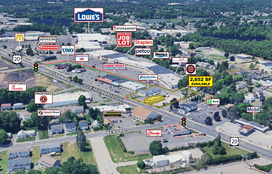 1770-1780 Boston Rd, Springfield, MA à louer - Photo de l’immeuble – Image 1 sur 1