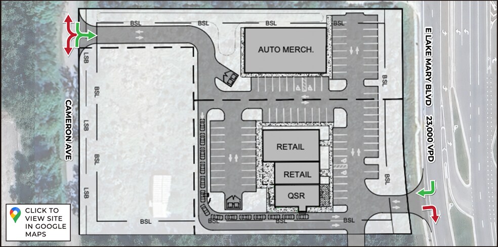 2531 Cameron Ave, Sanford, FL à louer - Plan de site – Image 2 sur 2