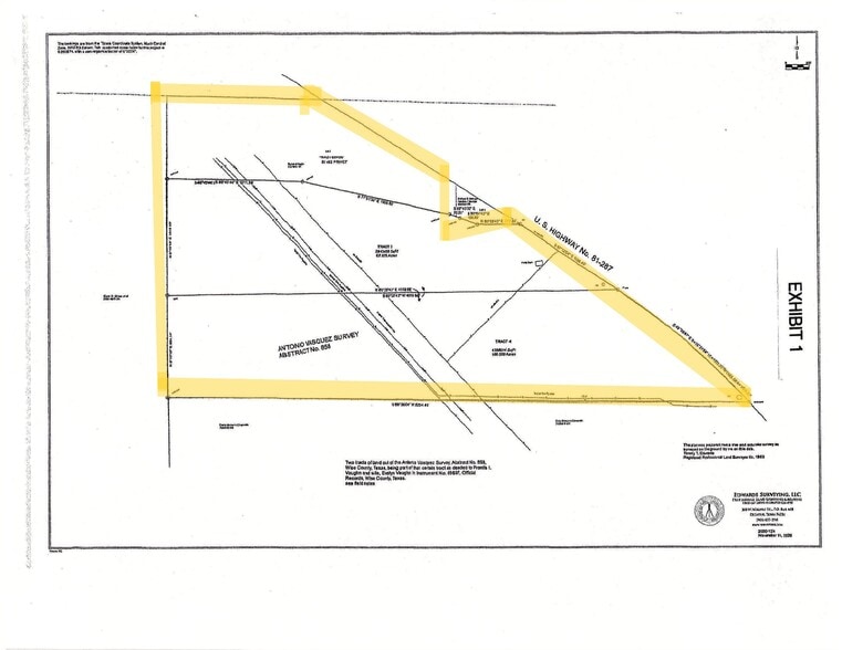 00 S. US-287, Rhome, TX à vendre - Plan cadastral – Image 1 sur 1