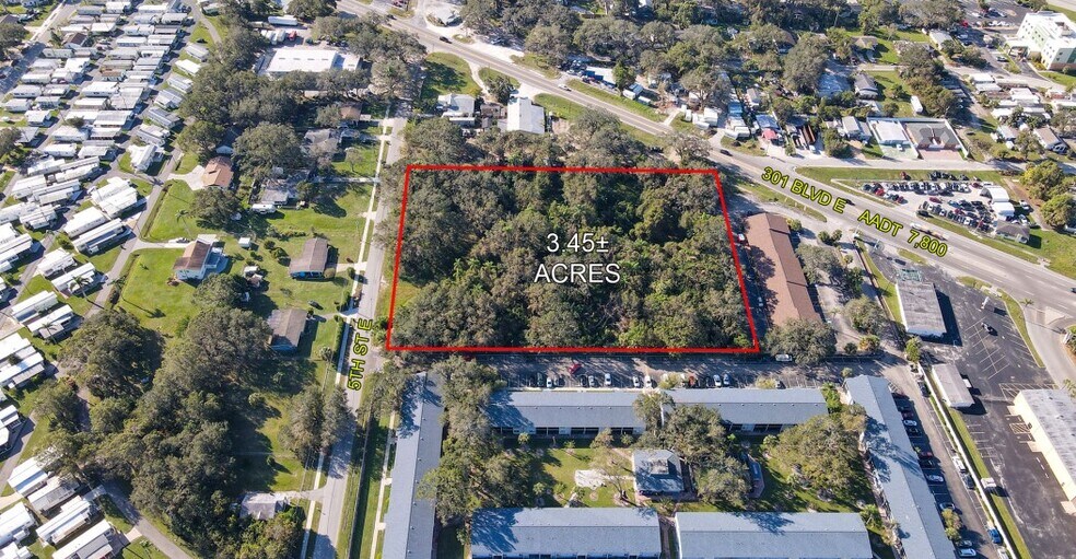 4010 E 5th St, Bradenton, FL à vendre - Aérien – Image 3 sur 4
