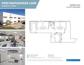 4090 Mapleshade Ln, Plano, TX à louer Plan de site– Image 1 sur 2