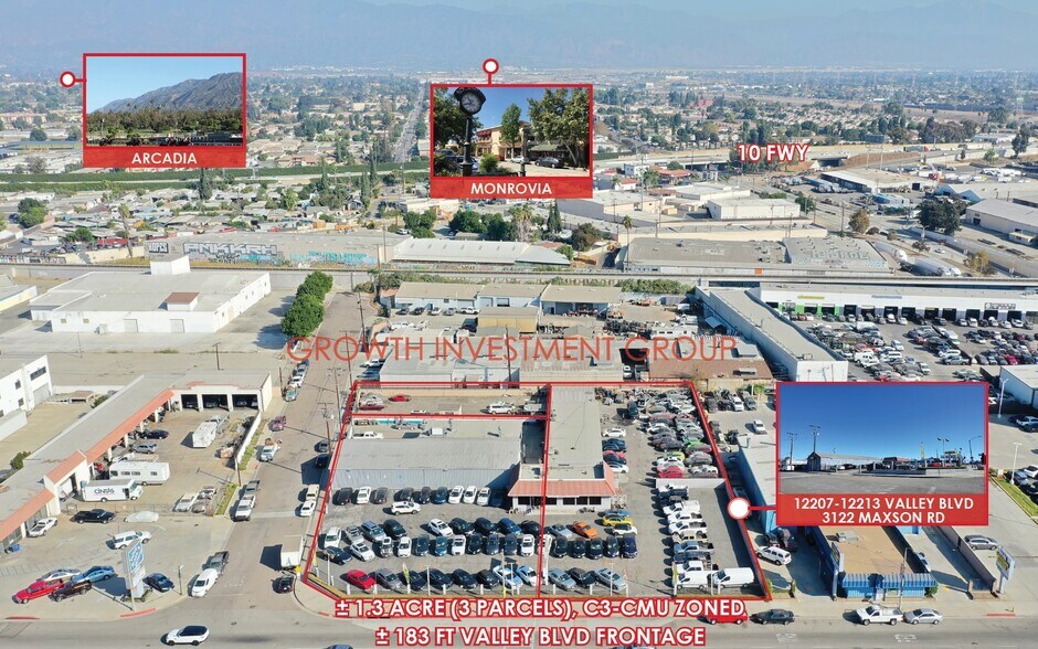 12213 Valley Blvd, El Monte, CA à vendre - Photo de l’immeuble – Image 2 sur 24