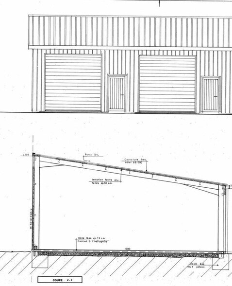 Industriel/Logistique dans Saint Vincent De Tyrosse à louer - Plan d’étage – Image 2 sur 4