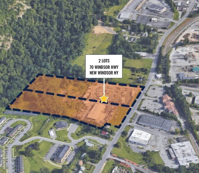 70 Windsor Hwy, New Windsor Township, NY à vendre - Aérien – Image 2 sur 4