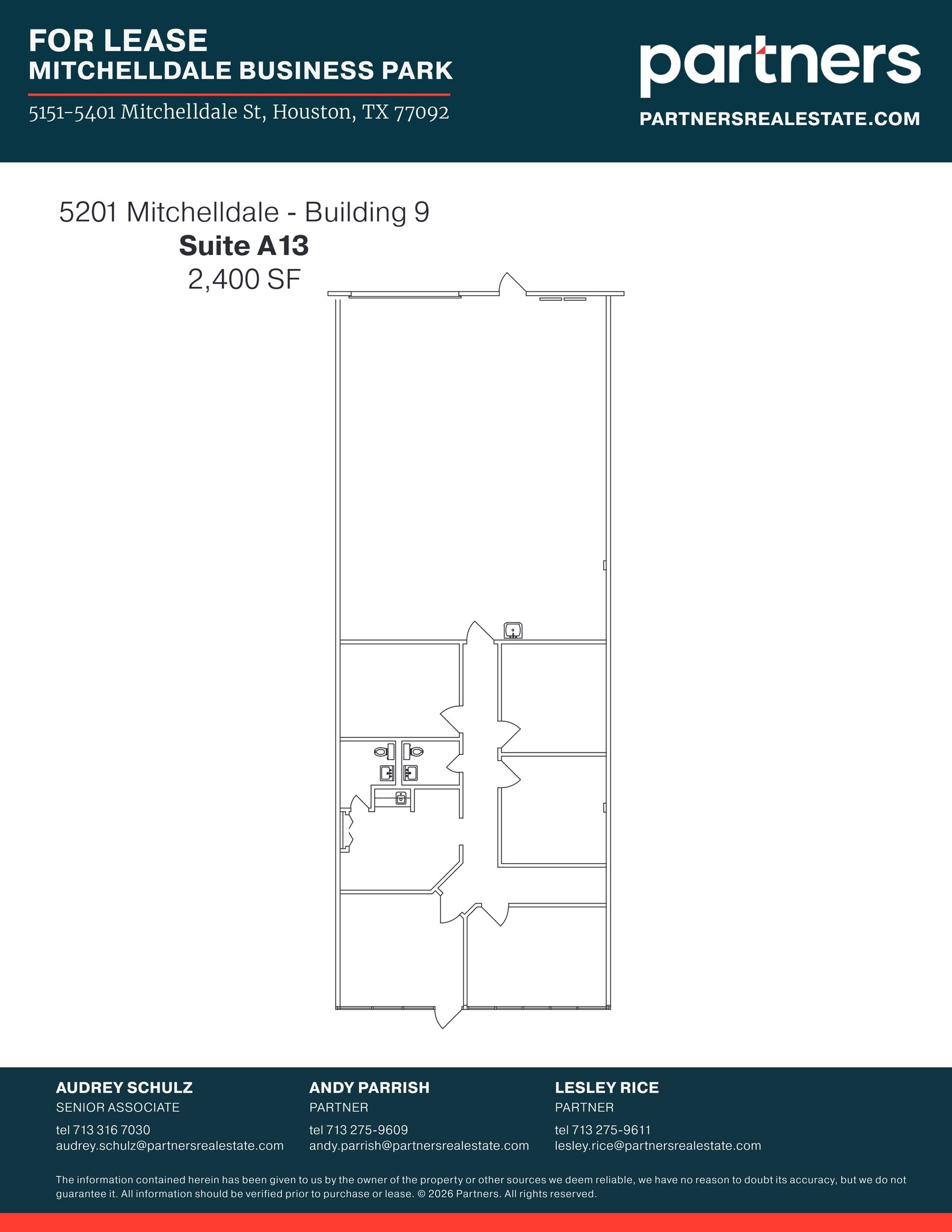 5151 Mitchelldale St, Houston, TX à louer Plan de site– Image 1 sur 1