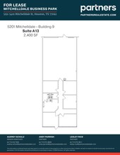 5151 Mitchelldale St, Houston, TX à louer Plan de site– Image 1 sur 1