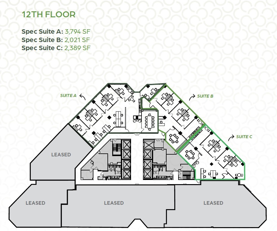 7500 Old Georgetown Rd, Bethesda, MD à louer Plan d’étage– Image 1 sur 1
