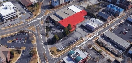 101 Monroe St, Huntsville, AL - Vue aérienne  vue de carte