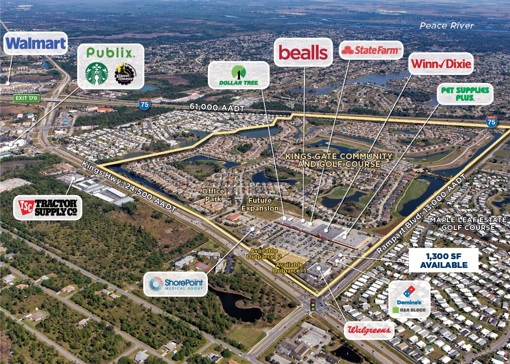 2000 Kings Hwy, Port Charlotte, FL à louer Photo de l’immeuble– Image 1 sur 2