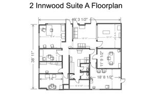 2 Inwood Cir, Little Rock, AR à louer Plan d’étage– Image 2 sur 17