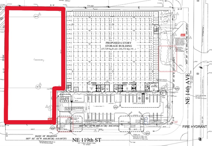 1355 NE 119th St, Miami, FL à vendre - Plan de site – Image 1 sur 1