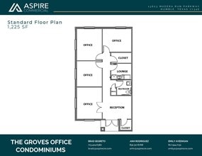 13803 Madera Run, Humble, TX à louer Plan d’étage– Image 1 sur 9