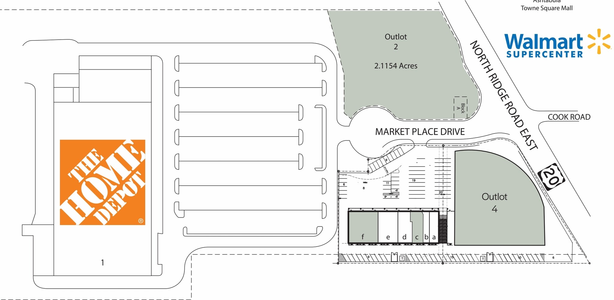 3200 Market Place St, Ashtabula, OH à louer Plan d’étage– Image 1 sur 2