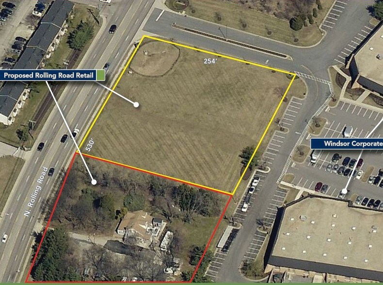 2595 N Rolling Rd, Baltimore, MD à louer - Aérien – Image 2 sur 4