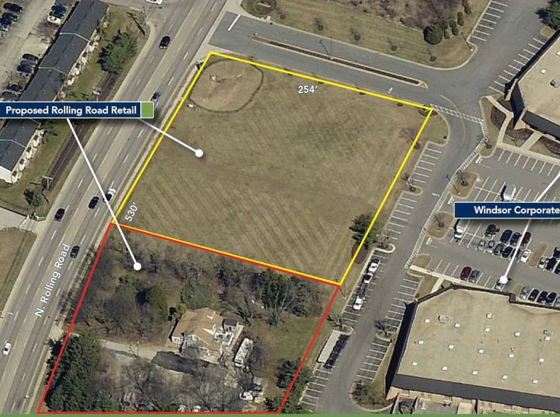 2595 N Rolling Rd, Baltimore, MD à louer - Aérien – Image 1 sur 4