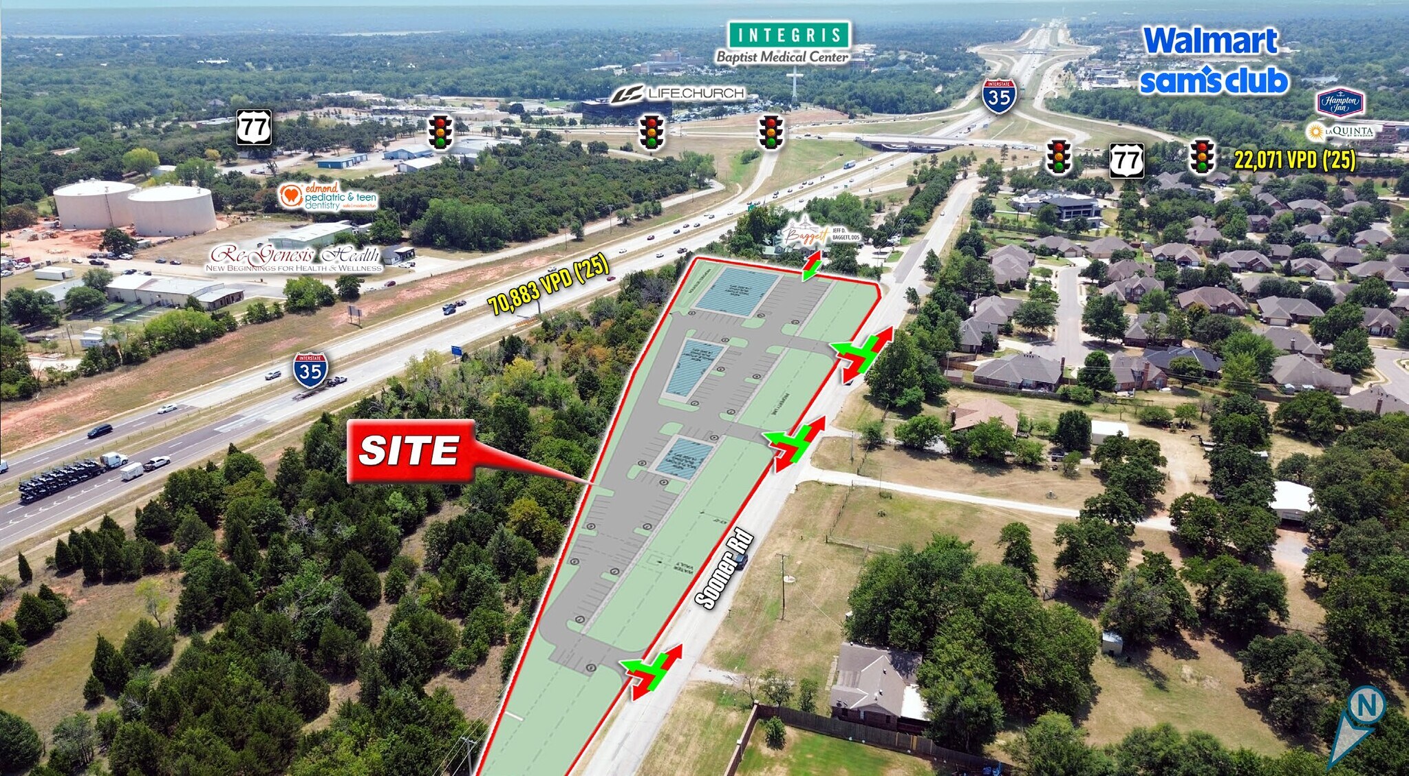 300 Sooner Rd, Edmond, OK à louer Photo de l’immeuble– Image 1 sur 3