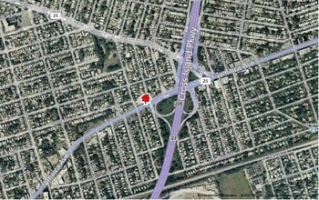 240-19 Jamaica Ave, Bellerose, NY - Vue aérienne vue de carte