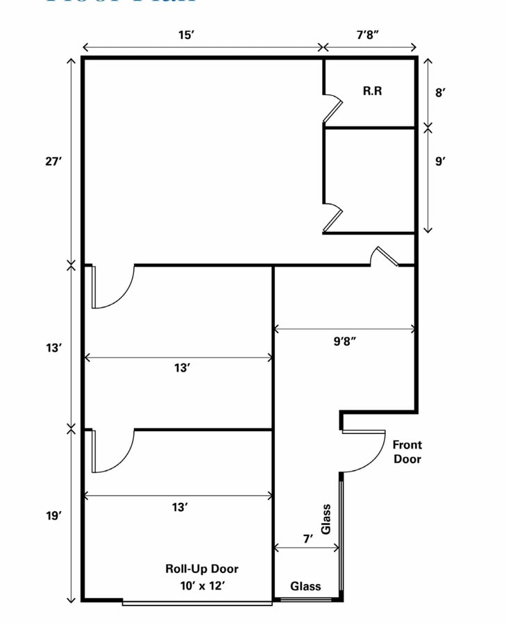 1814 Empire Industrial Ct, Santa Rosa, CA 95403 - Lot A - - Plan d’étage - Image 1 of 2