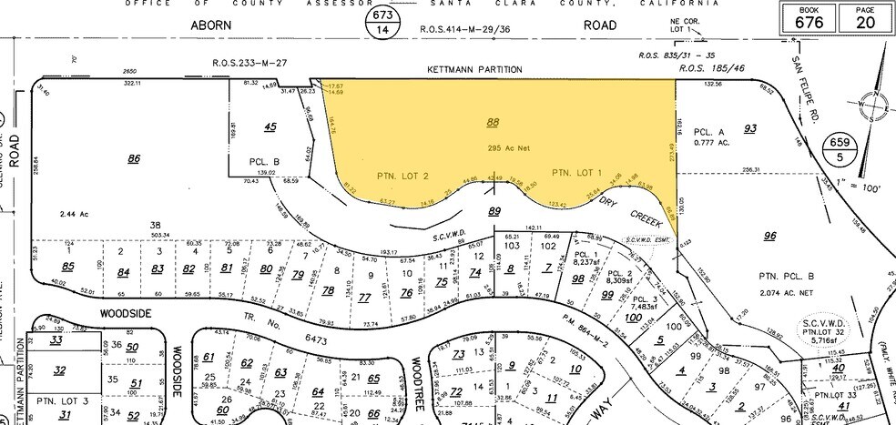 2724 Aborn Rd, San Jose, CA à louer - Plan cadastral – Image 1 sur 1