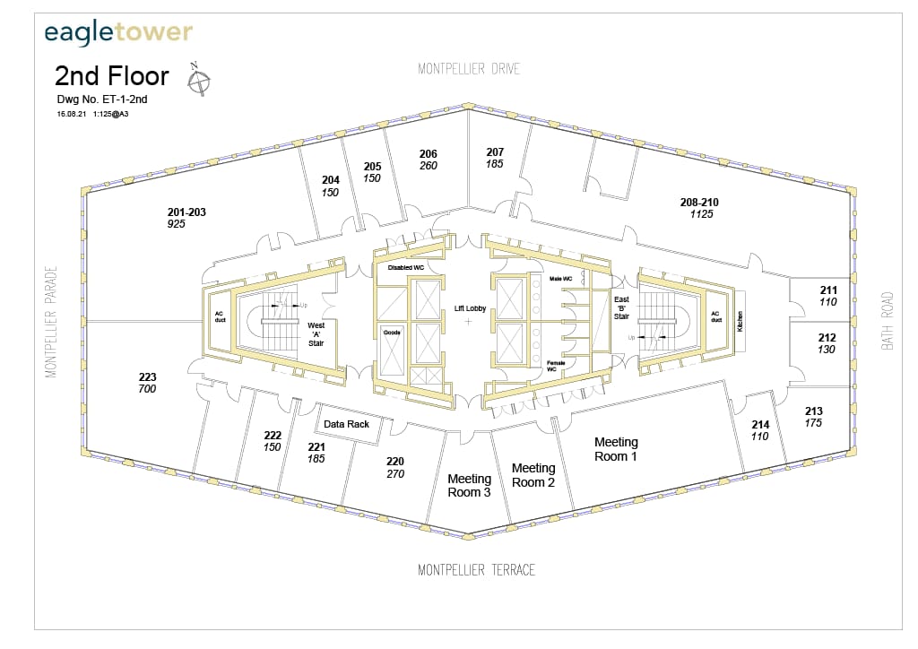 Montpellier Dr, Cheltenham à louer Plan d’étage– Image 1 sur 5