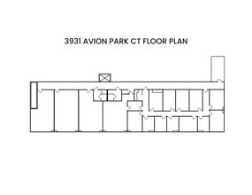3931 Avion Park Ct, Chantilly, VA à louer Plan d’étage– Image 1 sur 1