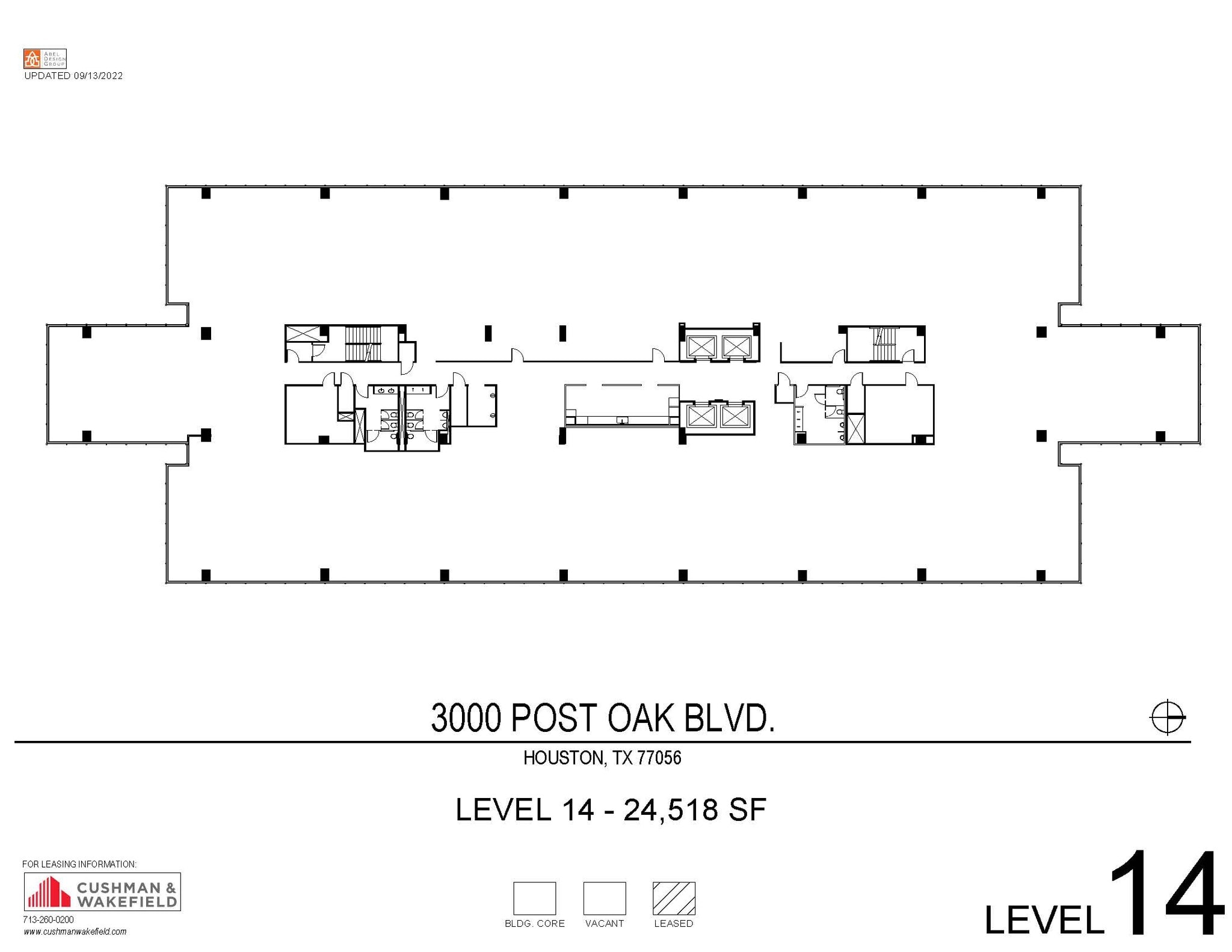 3000 Post Oak Blvd, Houston, TX à louer Plan d’étage– Image 1 sur 1