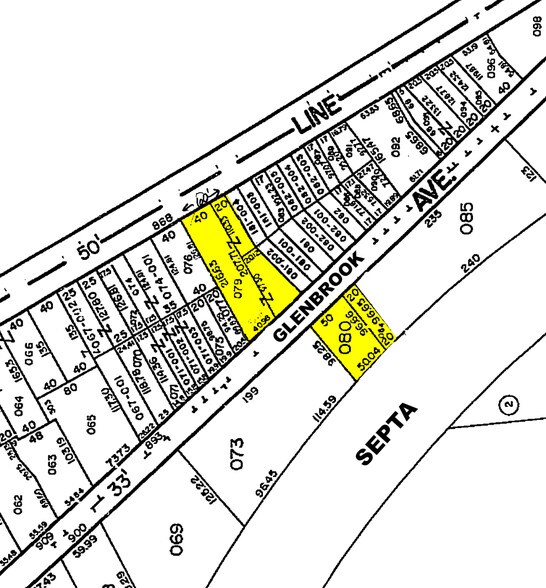 864-868 County Line Rd, Bryn Mawr, PA à louer - Plan cadastral – Image 2 sur 4