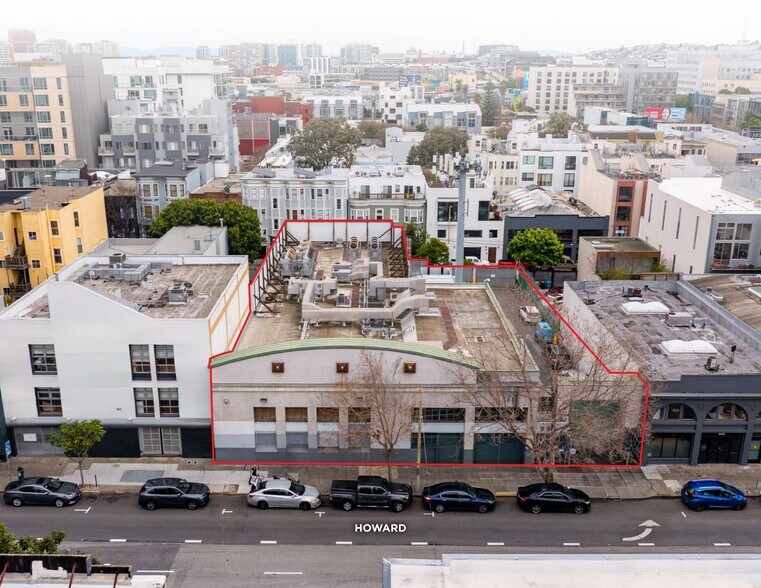 951-955 Howard St, San Francisco, CA à louer - Aérien – Image 1 sur 6