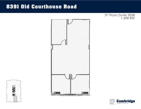8391 Old Courthouse Rd, Vienna, VA à louer Plan d’étage– Image 1 sur 1