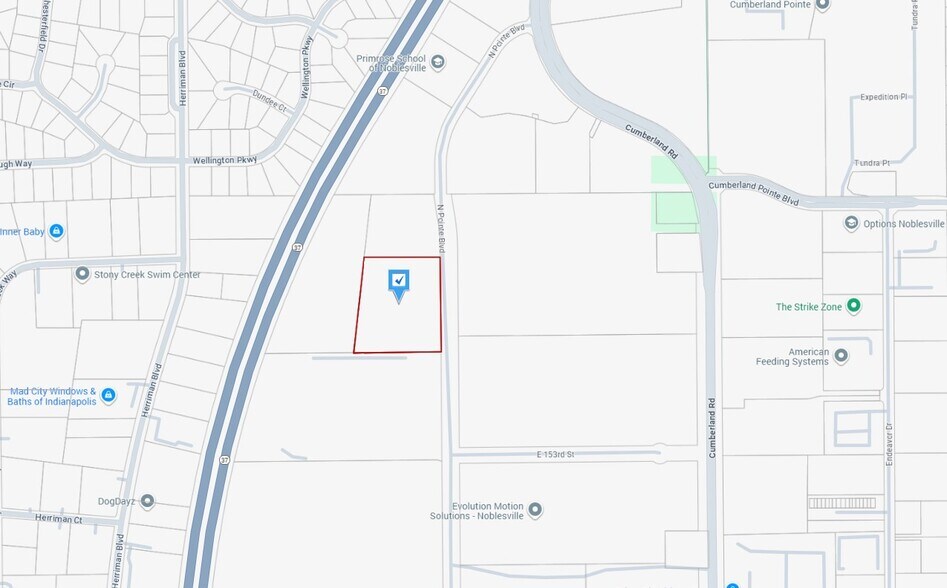 N Pointe Blvd, Noblesville, IN à louer - Plan cadastral – Image 2 sur 2