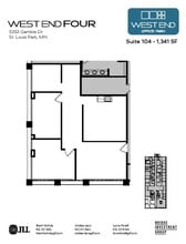 1665 Utica Ave S, Saint Louis Park, MN à louer Plan d’étage– Image 1 sur 1