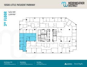 10480 Little Patuxent Pky, Columbia, MD à louer Plan d’étage– Image 1 sur 1