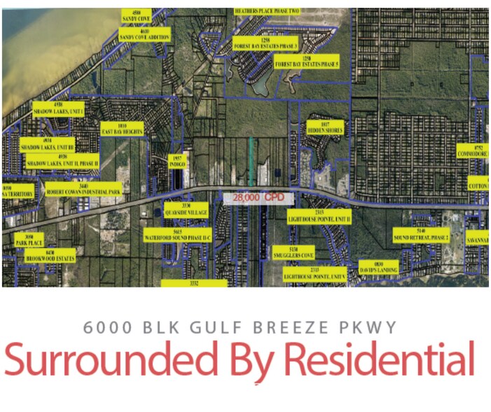6000 Blk Gulf Breeze Pkwy, Gulf Breeze, FL à vendre - Photo de l’immeuble – Image 3 sur 4