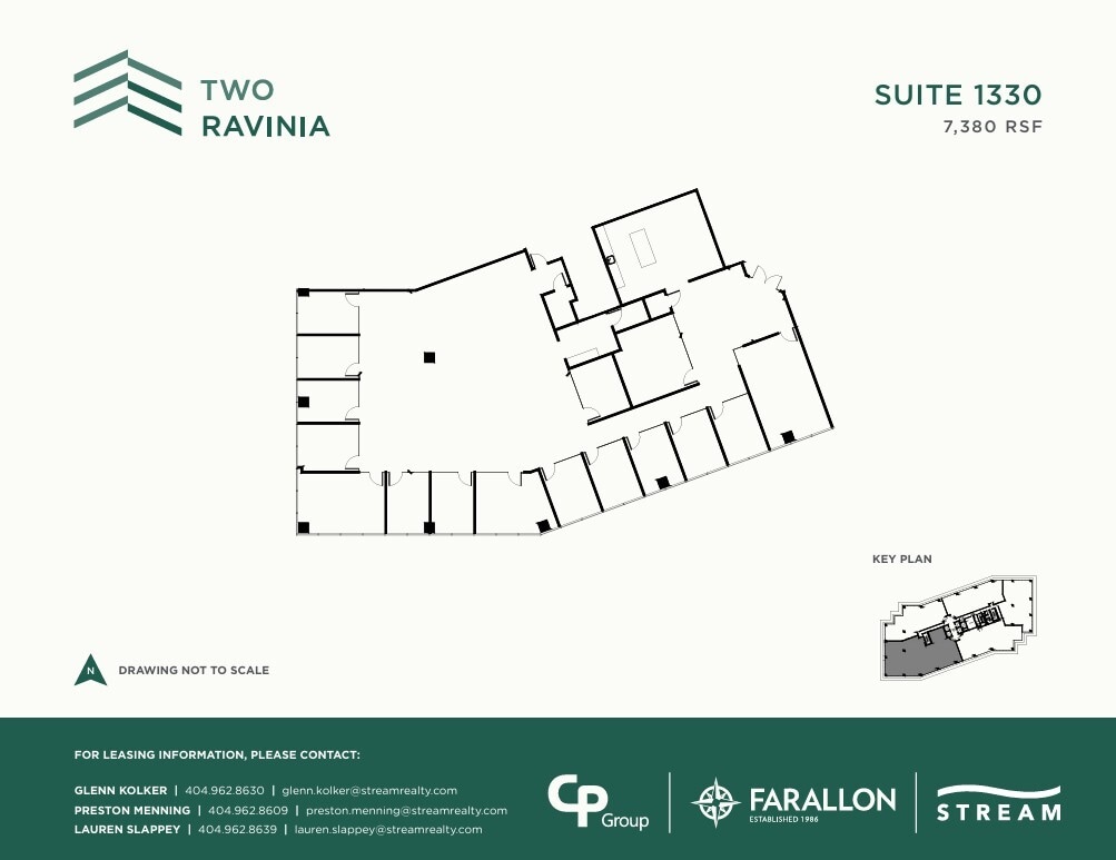 1 Ravinia Dr, Atlanta, GA à louer Plan d’étage– Image 1 sur 1