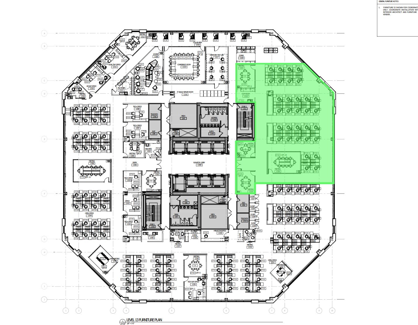 1501 S Clinton St, Baltimore, MD à louer Plan d’étage– Image 1 sur 1