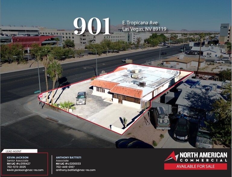 901 E Tropicana Ave, Las Vegas, NV à vendre - Photo de l’immeuble – Image 1 sur 16